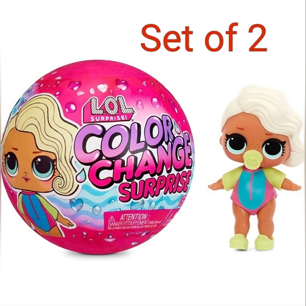 Set of 2 L.O.L Surprise Mini doll